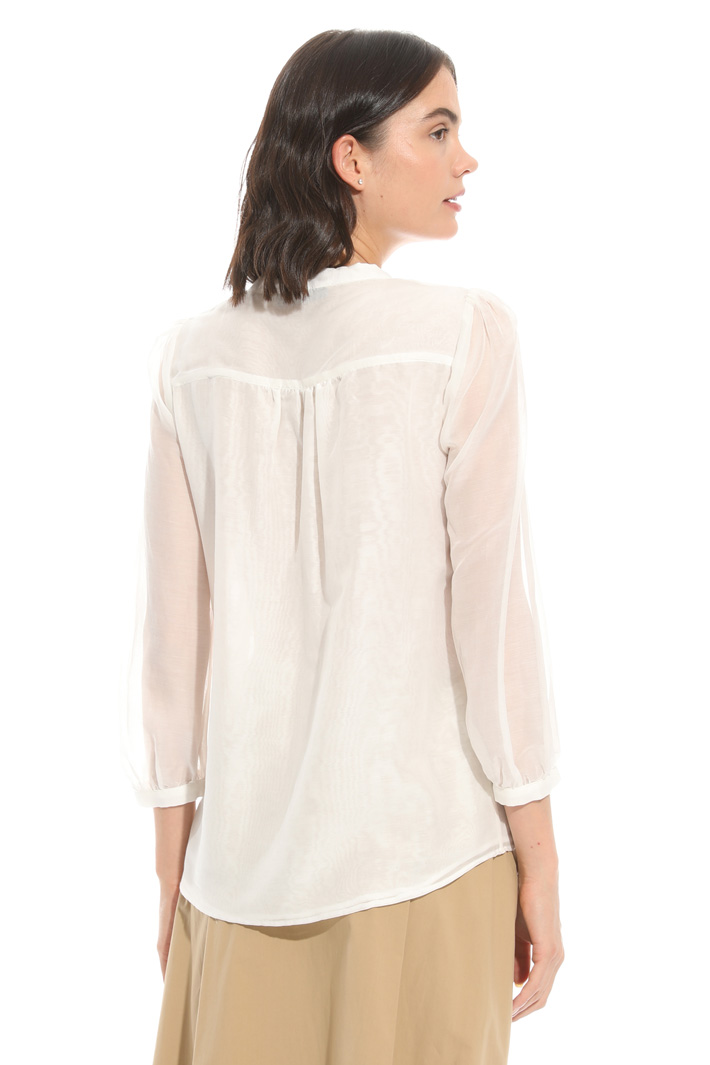 Cotton and silk voile blouse Intrend Cotton and silk voile blouse Intrend