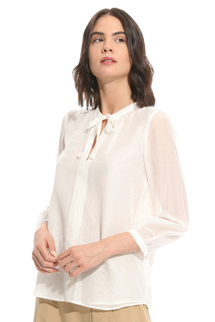 Cotton and silk voile blouse Intrend Cotton and silk voile blouse Intrend