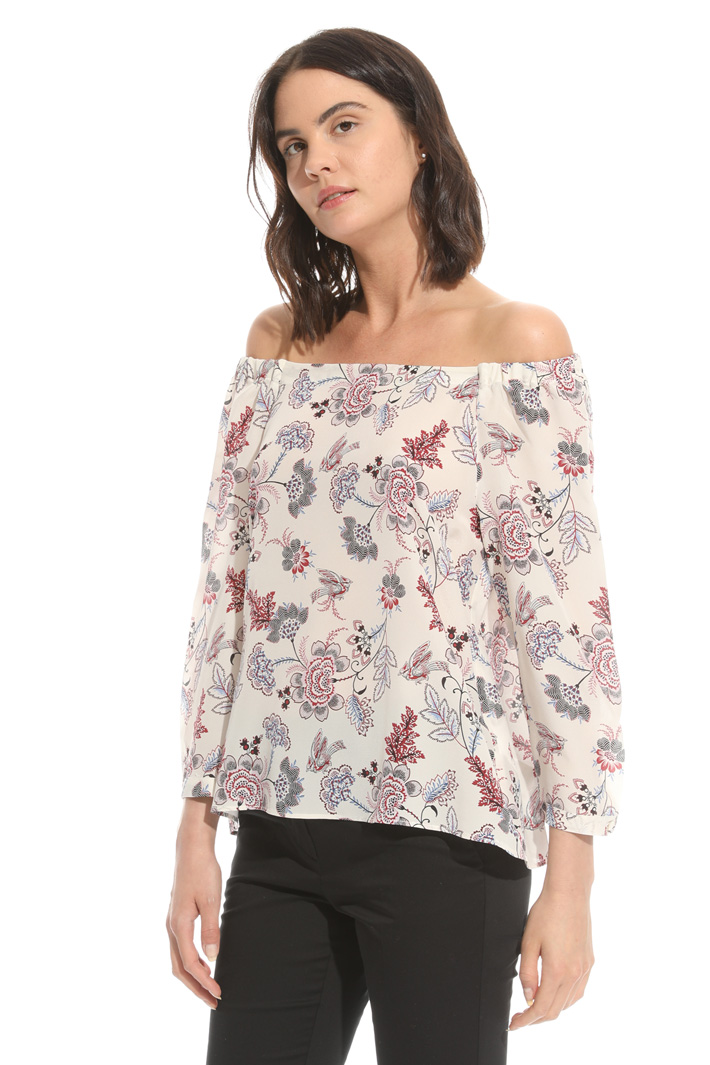 Bardot neckline top Intrend Bardot neckline top Intrend