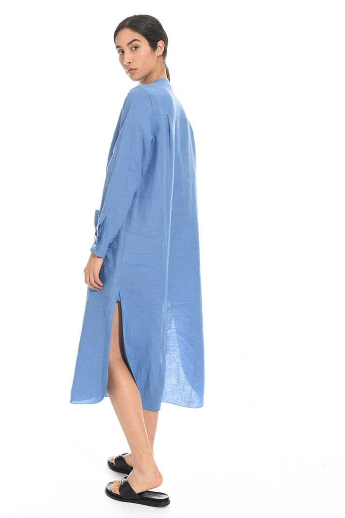 Linen chemisier dress Intrend Linen chemisier dress Intrend