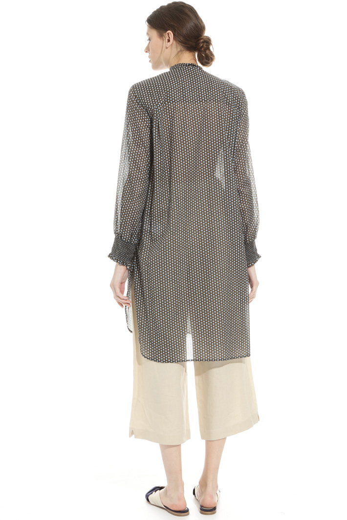 Printed chemisier dress Intrend Printed chemisier dress Intrend