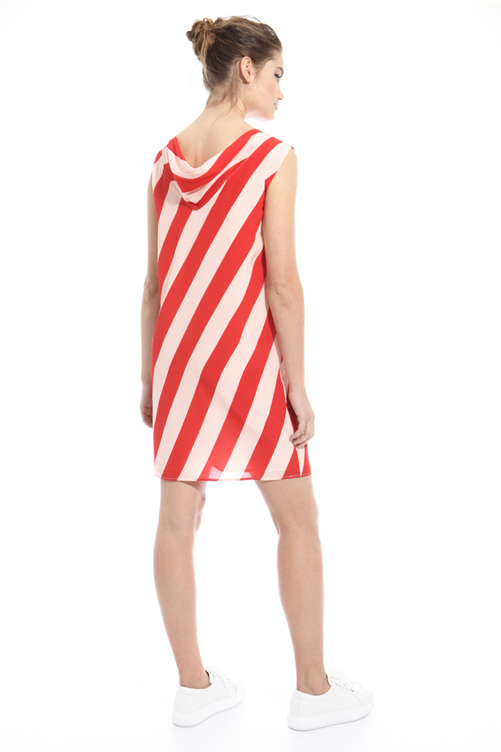 Crepe de chine tunic dress Intrend Crepe de chine tunic dress Intrend
