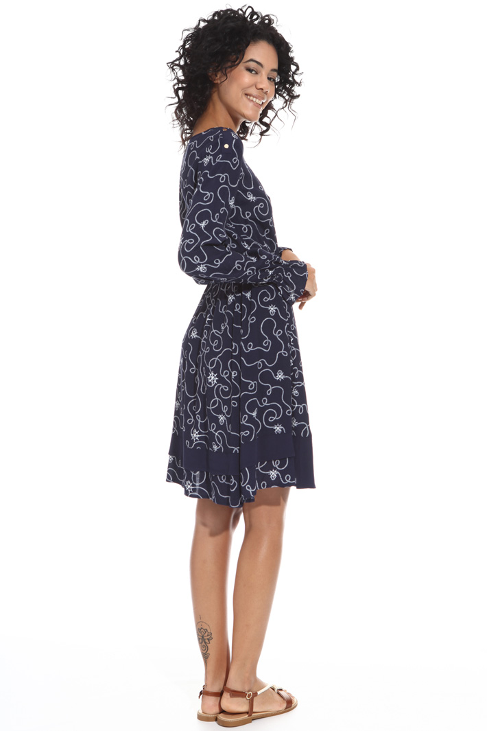 Crepe fluid dress Intrend Crepe fluid dress Intrend