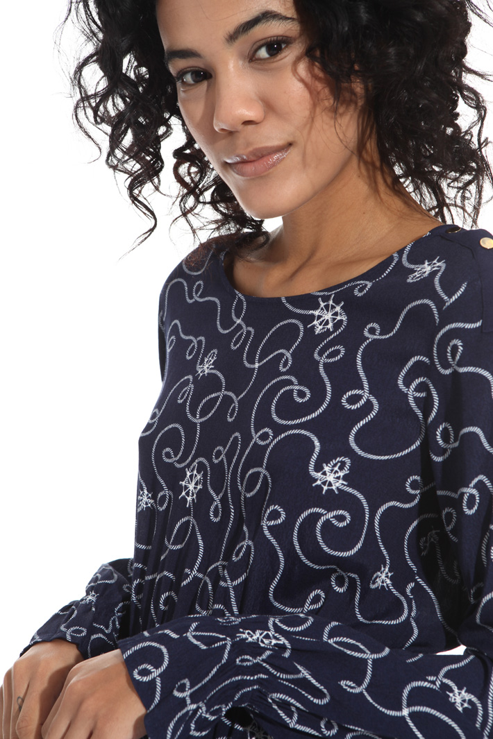 Crepe fluid dress Intrend Crepe fluid dress Intrend