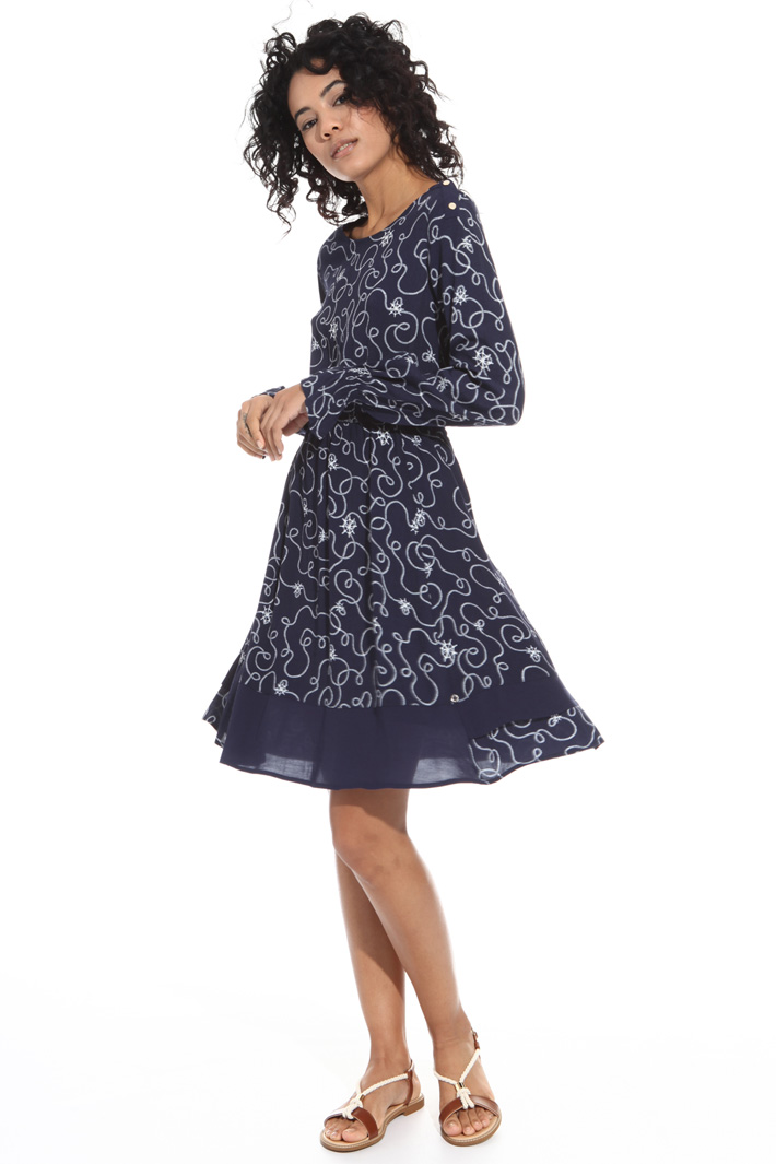 Crepe fluid dress Intrend Crepe fluid dress Intrend