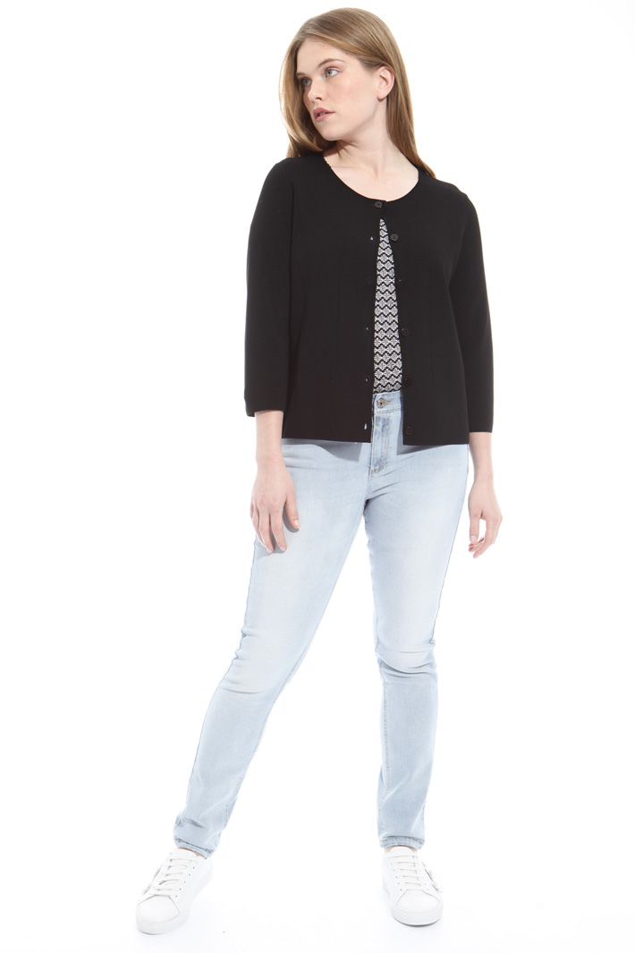 Cardigan in viscosa Intrend Cardigan in viscosa Intrend
