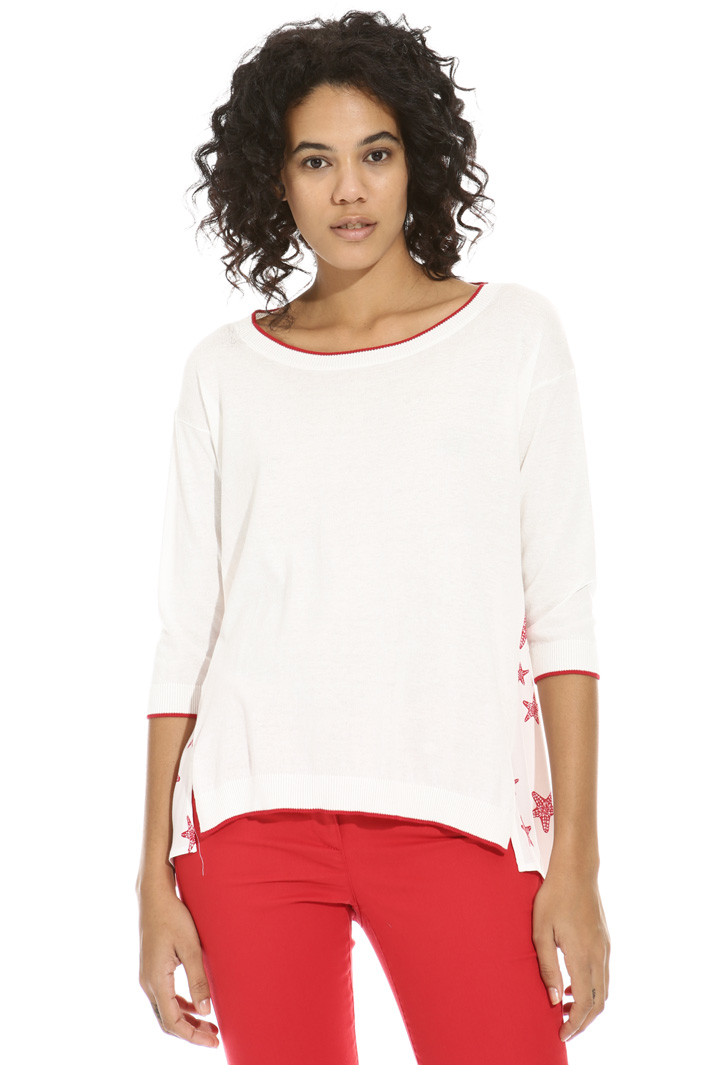 Oversized cotton sweater Intrend Oversized cotton sweater Intrend