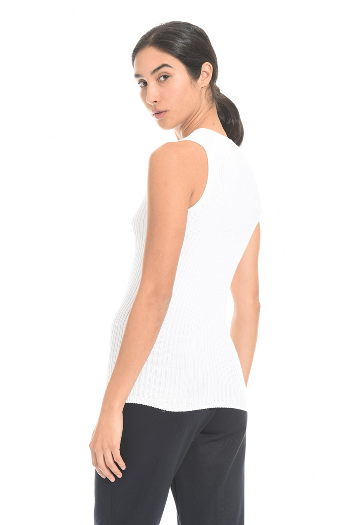 Ribbed cotton top Intrend Ribbed cotton top Intrend