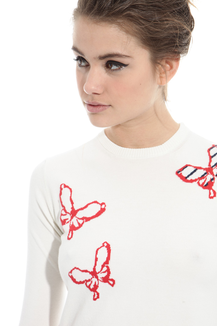 Maglia in viscosa stretch Intrend Maglia in viscosa stretch Intrend