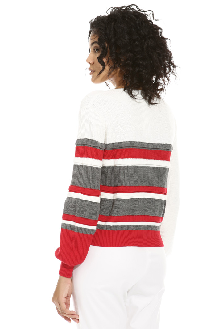Maglia in cotone a coste Intrend Maglia in cotone a coste Intrend