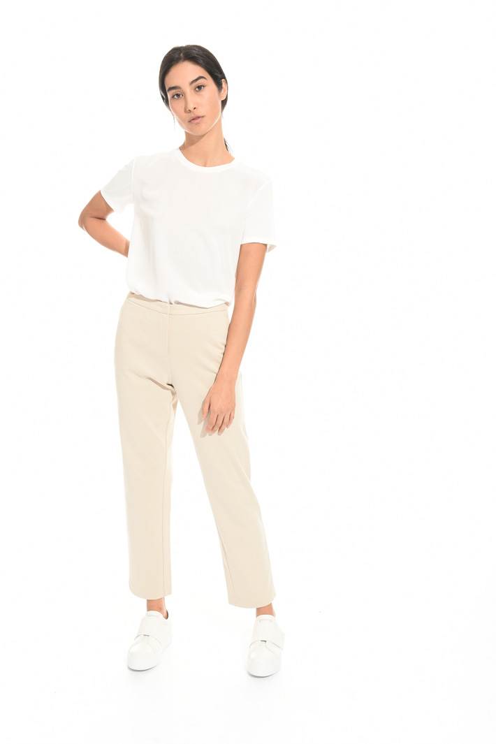 Pantalone in tessuto diagonale Intrend Pantalone in tessuto diagonale Intrend