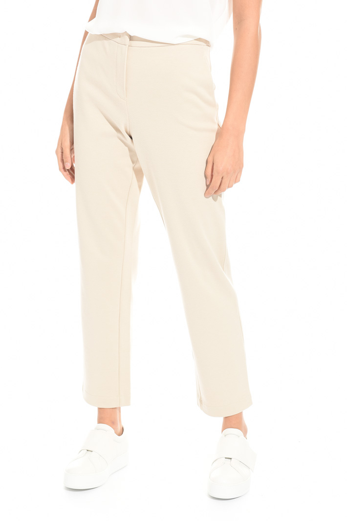 Pantalone in tessuto diagonale Intrend Pantalone in tessuto diagonale Intrend