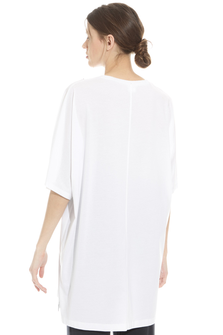 Cotton tunic with beads Intrend Cotton tunic with beads Intrend