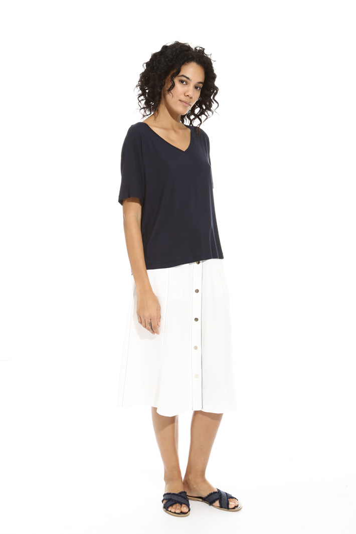 T-shirt in viscosa Intrend T-shirt in viscosa Intrend