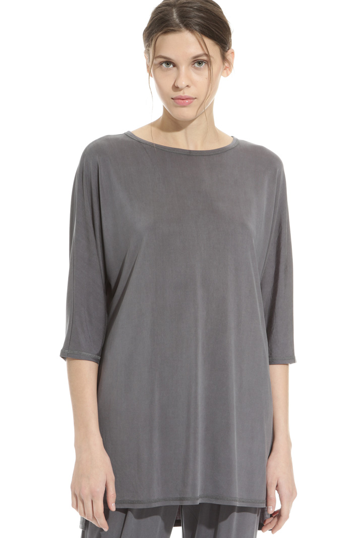 Oversized cupro jersey sweater Intrend Oversized cupro jersey sweater Intrend