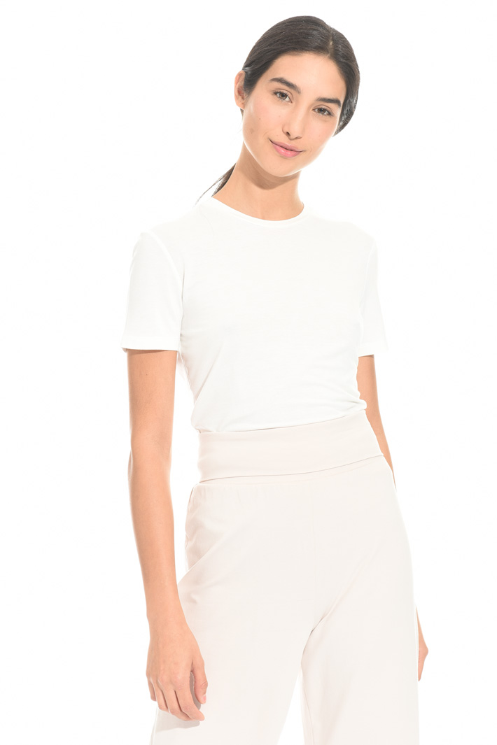 T-shirt girocollo in viscosa Intrend T-shirt girocollo in viscosa Intrend