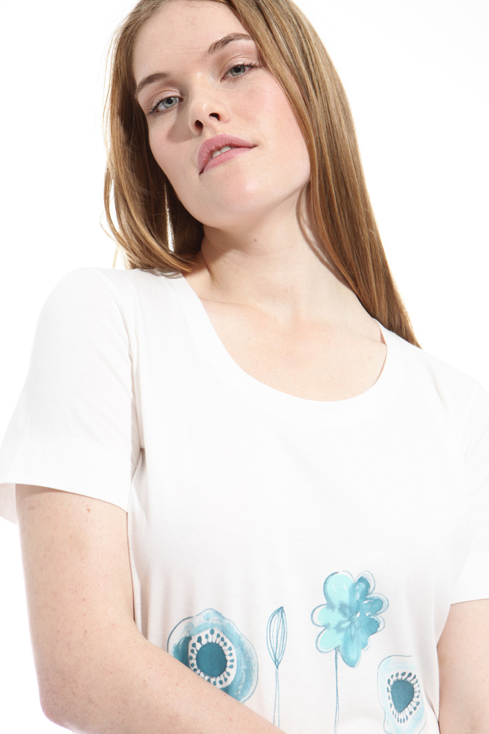 T-shirt in jersey con stampa Intrend T-shirt in jersey con stampa Intrend