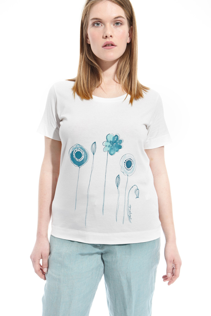 T-shirt in jersey con stampa Intrend T-shirt in jersey con stampa Intrend