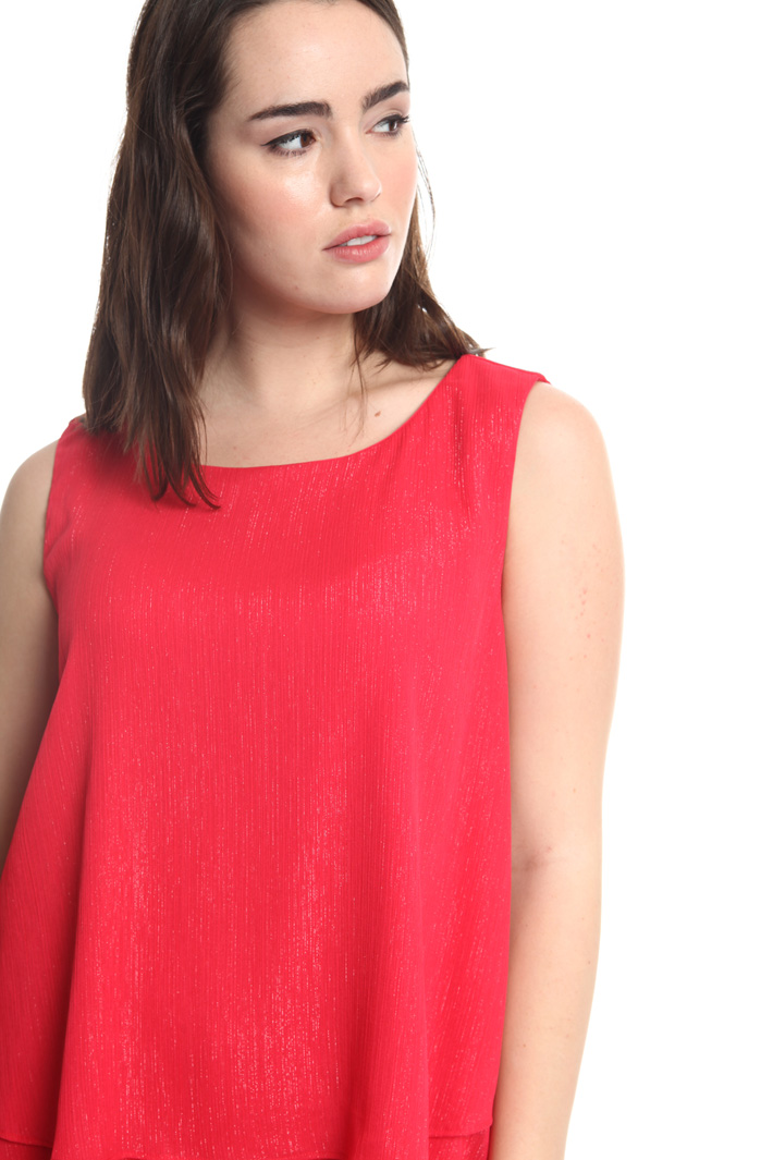 Top in creponne lurex Intrend Top in creponne lurex Intrend
