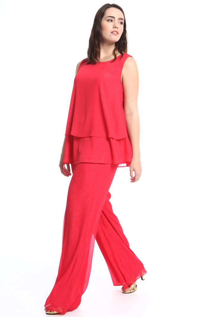 Top in creponne lurex Intrend Top in creponne lurex Intrend
