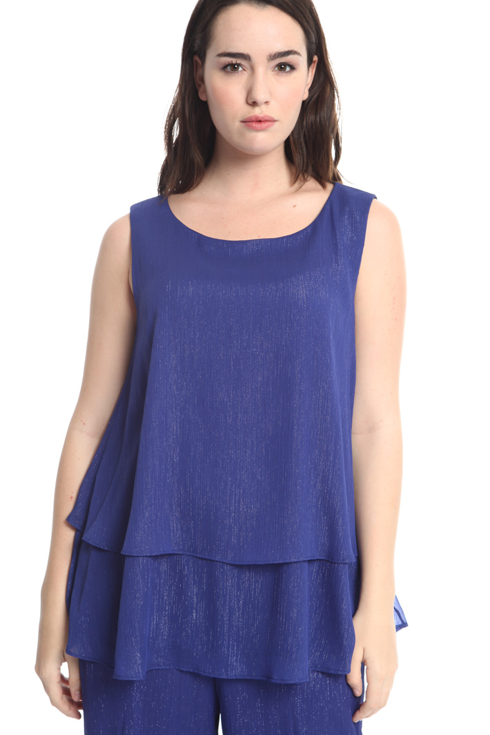 Top in creponne lurex Intrend Top in creponne lurex Intrend