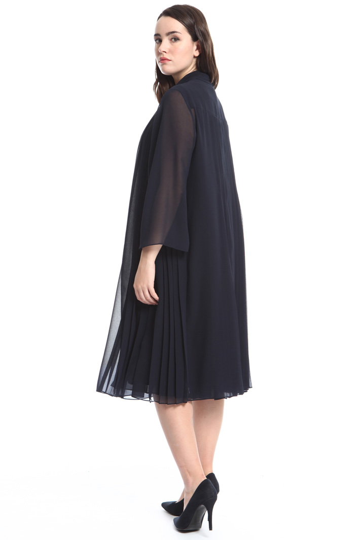 Spolverino in georgette plissé Intrend Spolverino in georgette plissé Intrend