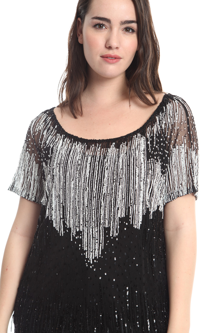 Top in tulle ricamato Intrend Top in tulle ricamato Intrend