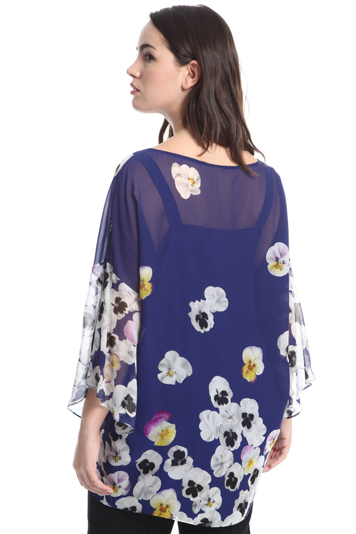 Casacca in georgette di seta Intrend Casacca in georgette di seta Intrend