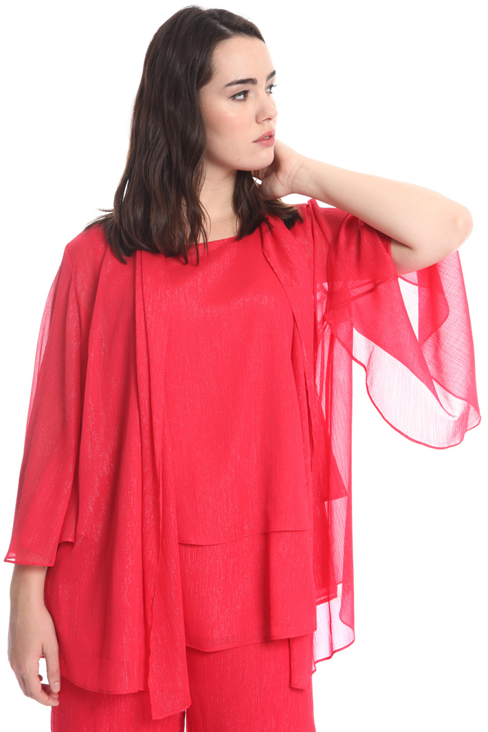 Coprispalle in creponne lurex Intrend Coprispalle in creponne lurex Intrend