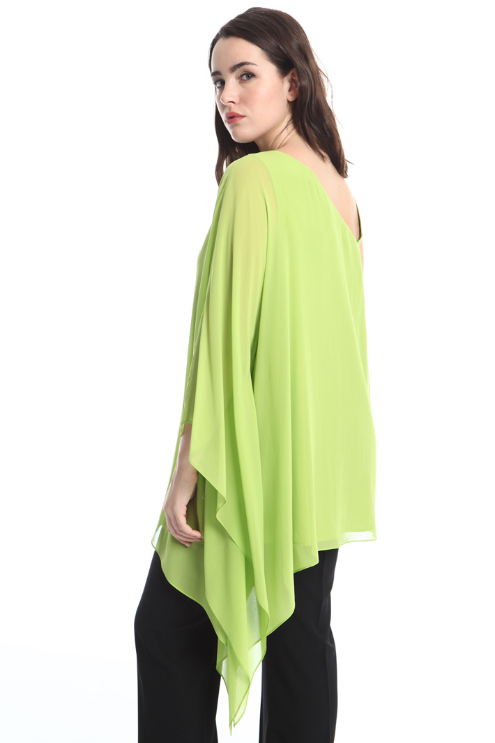 Blusa monospalla in seta Intrend Blusa monospalla in seta Intrend
