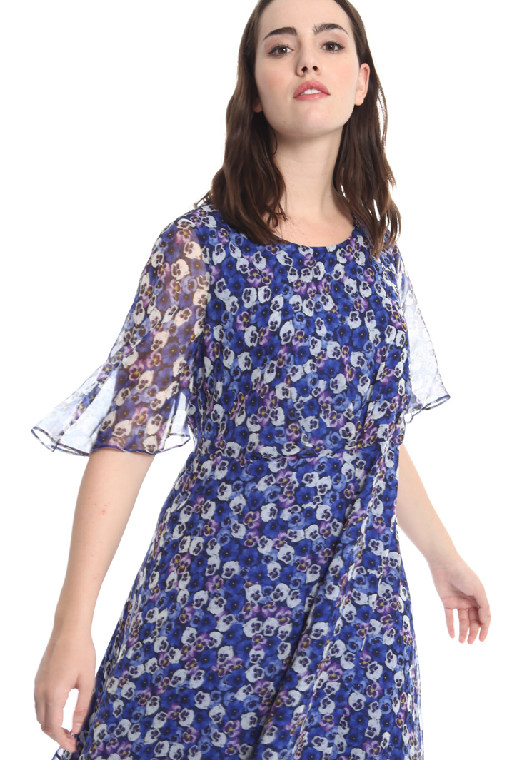 Abito in georgette di seta Intrend Abito in georgette di seta Intrend
