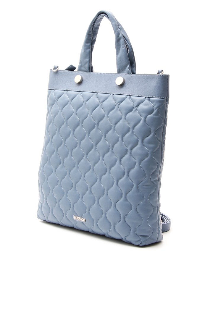 Quilted-effect shopper bag Intrend Quilted-effect shopper bag Intrend
