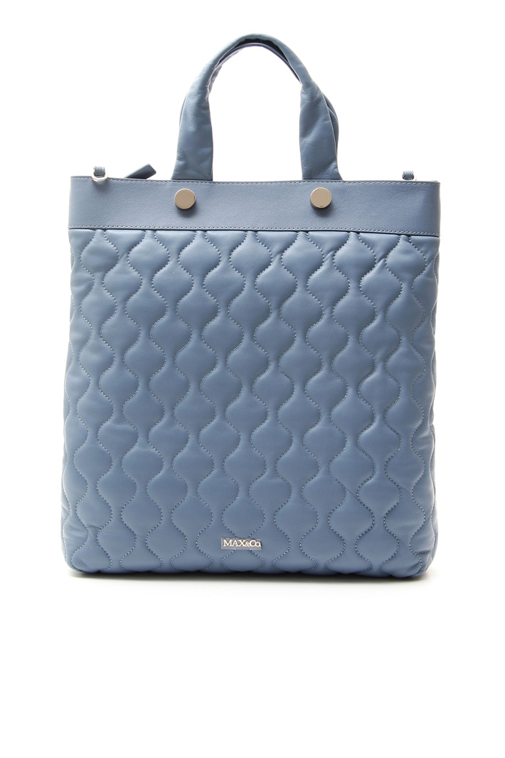 Quilted-effect shopper bag Intrend Quilted-effect shopper bag Intrend