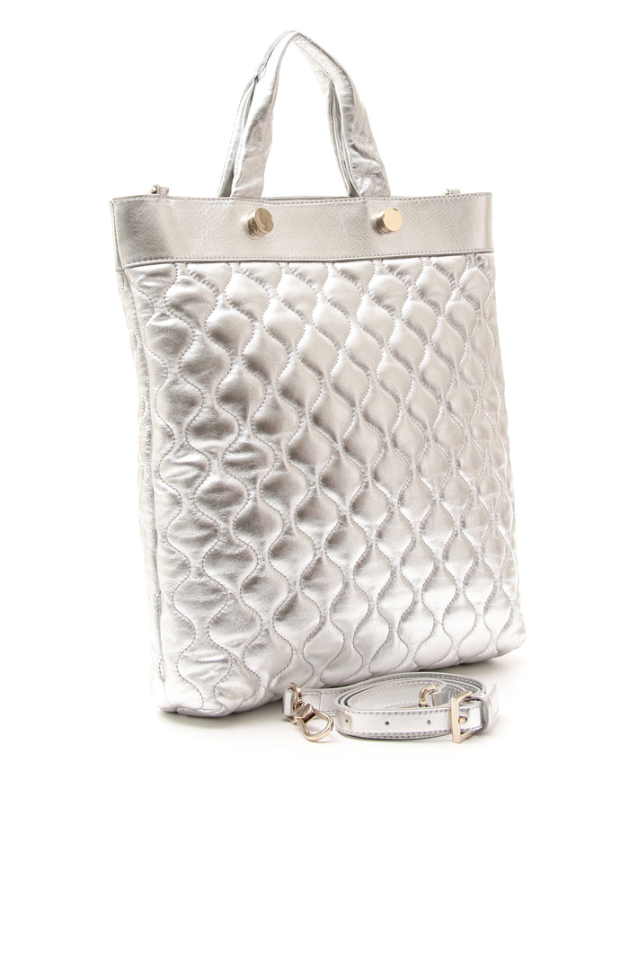 Quilted-effect shopper bag Intrend Quilted-effect shopper bag Intrend