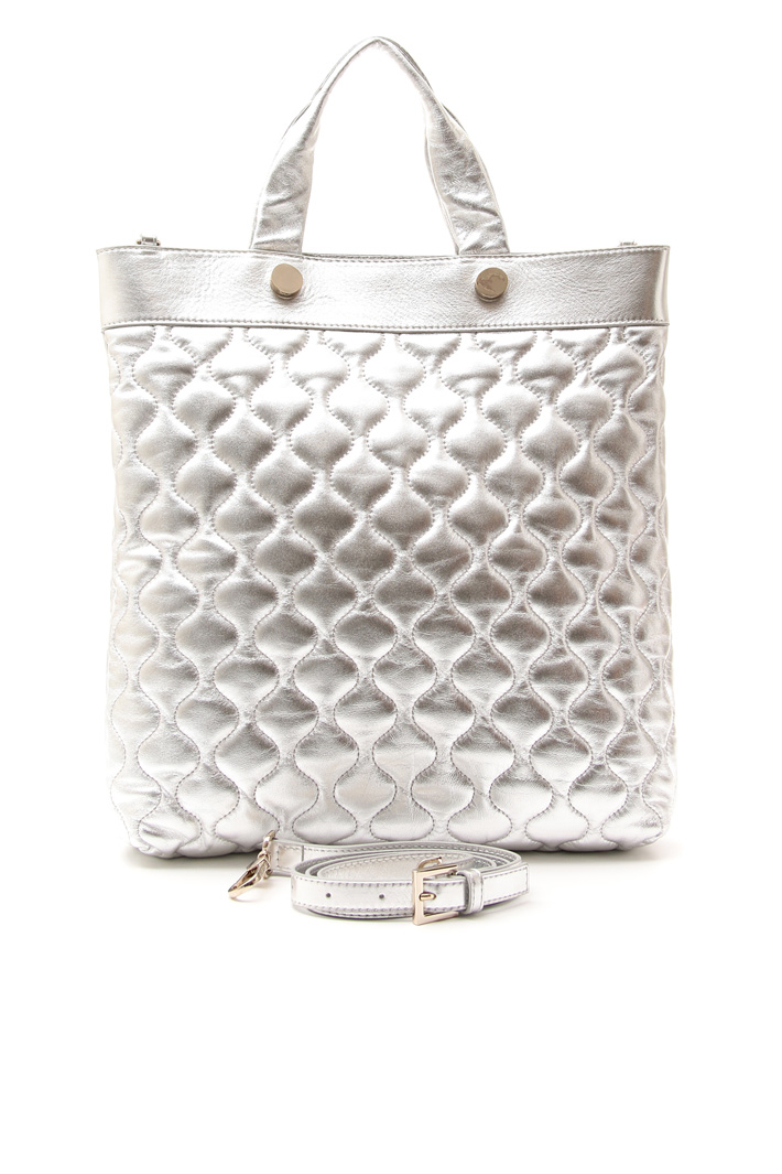 Quilted-effect shopper bag Intrend Quilted-effect shopper bag Intrend