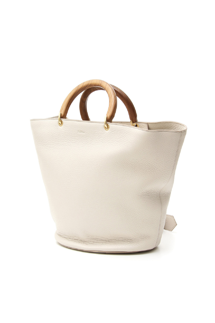 Borsa con manici in legno Intrend Borsa con manici in legno Intrend