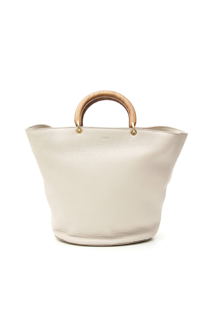 Borsa con manici in legno Intrend Borsa con manici in legno Intrend