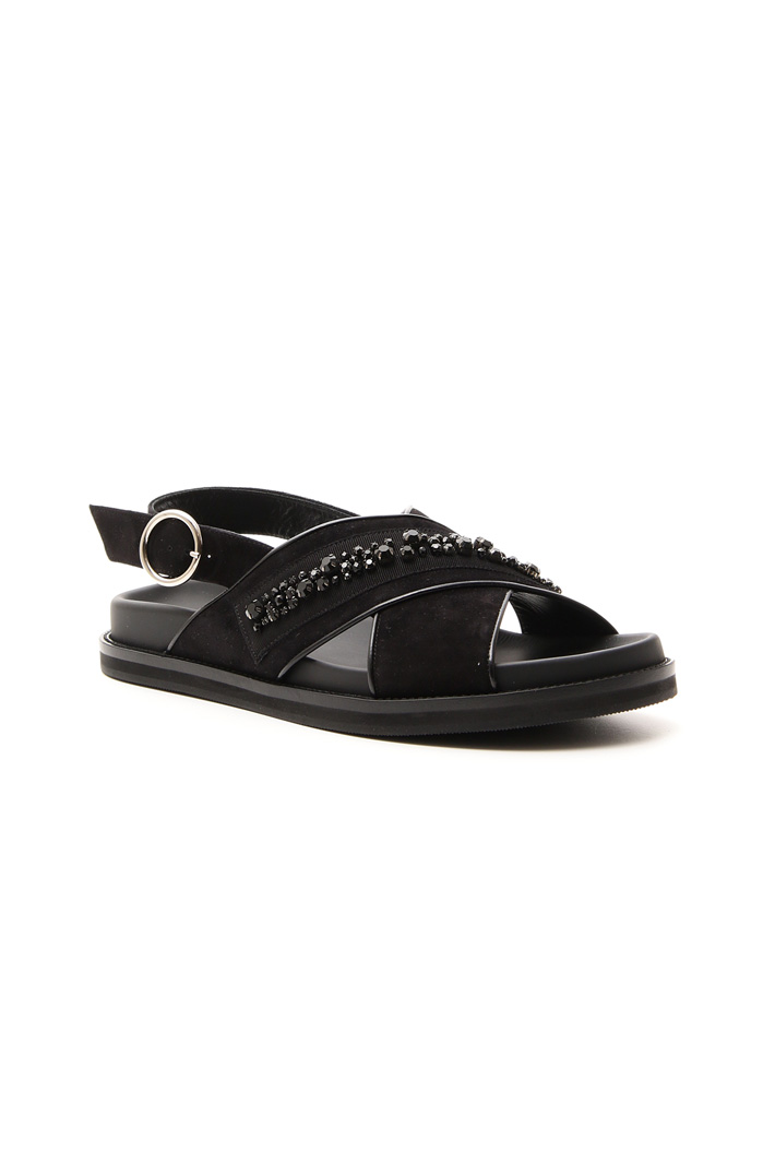 Jewel embroidery sandals Intrend Jewel embroidery sandals Intrend