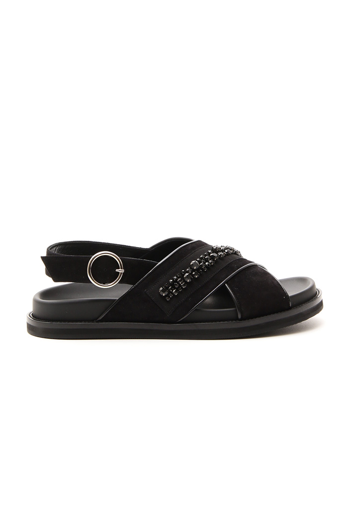 Jewel embroidery sandals Intrend Jewel embroidery sandals Intrend