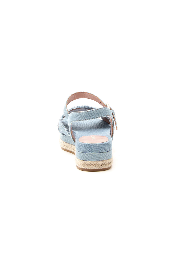 Sandalo in denim sfrangiato Intrend Sandalo in denim sfrangiato Intrend