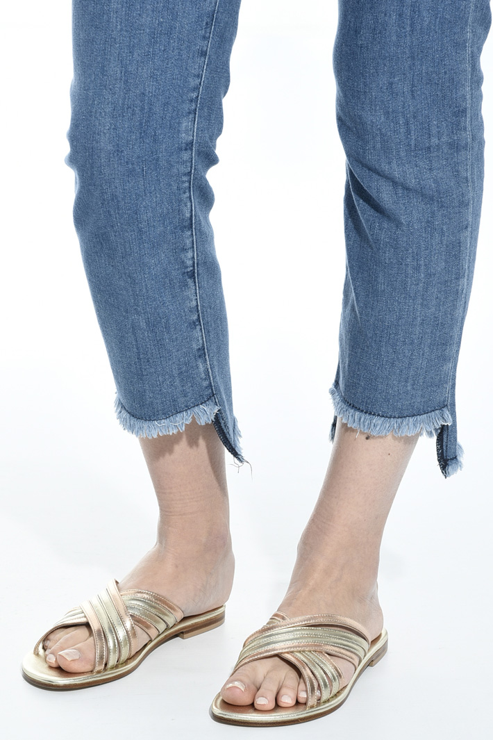 Two-colored strap slipper Intrend Two-colored strap slipper Intrend