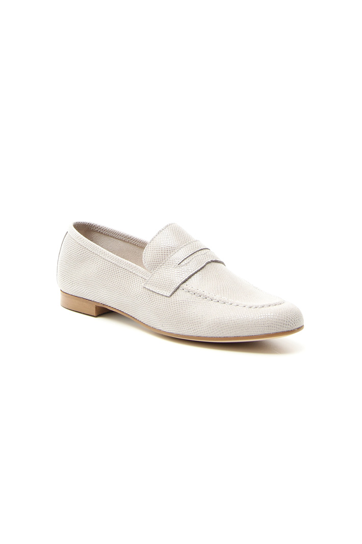 Mocassino lucido stampa cocco Intrend Mocassino lucido stampa cocco Intrend