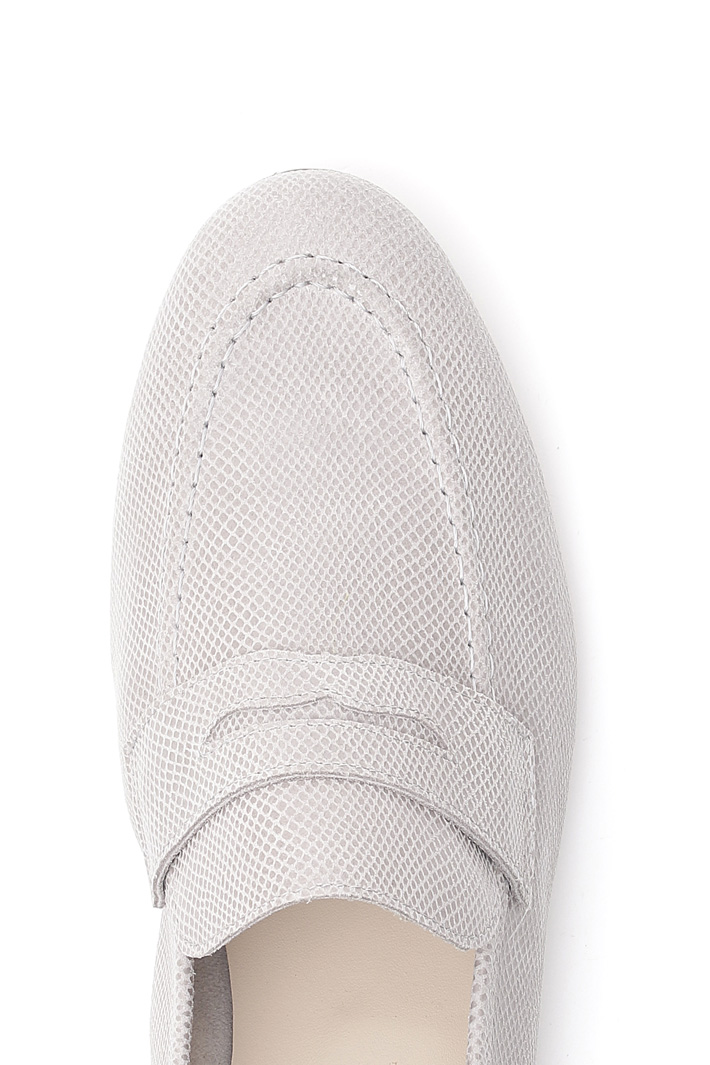 Mocassino lucido stampa cocco Intrend Mocassino lucido stampa cocco Intrend