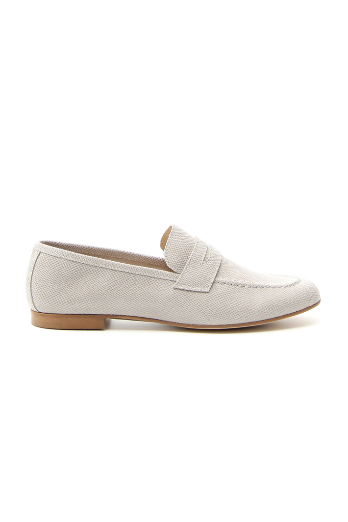Mocassino lucido stampa cocco Intrend Mocassino lucido stampa cocco Intrend