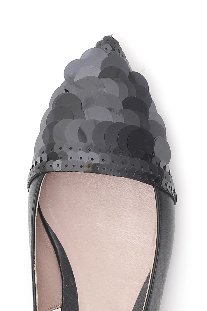 Ballerina slingback in pelle Intrend Ballerina slingback in pelle Intrend