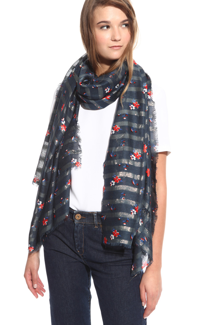 Lurex pattern stole Intrend Lurex pattern stole Intrend