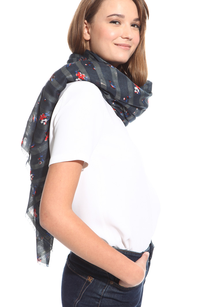 Lurex pattern stole Intrend Lurex pattern stole Intrend