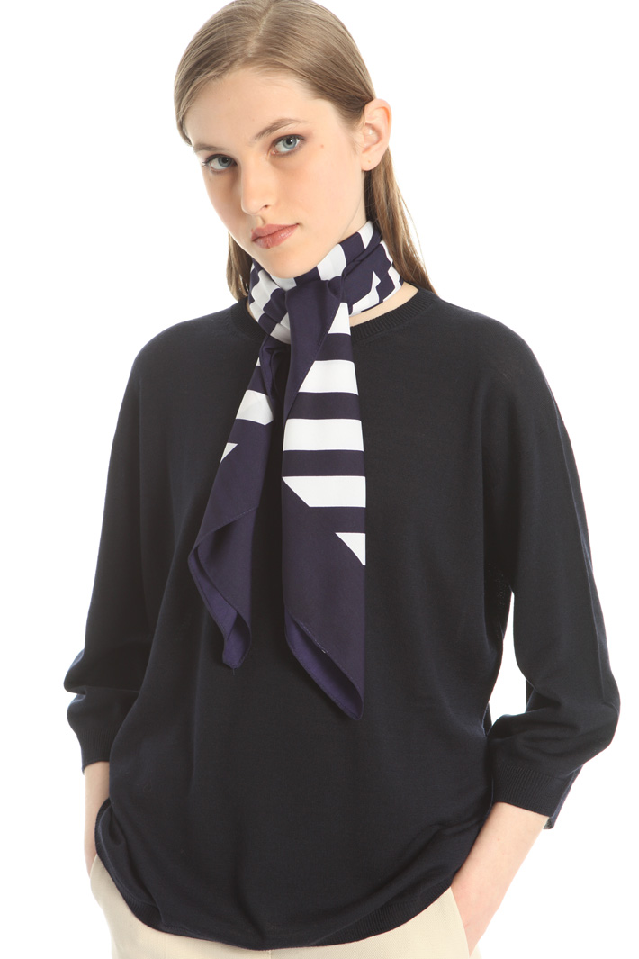Foulard ampio stampato Intrend Foulard ampio stampato Intrend