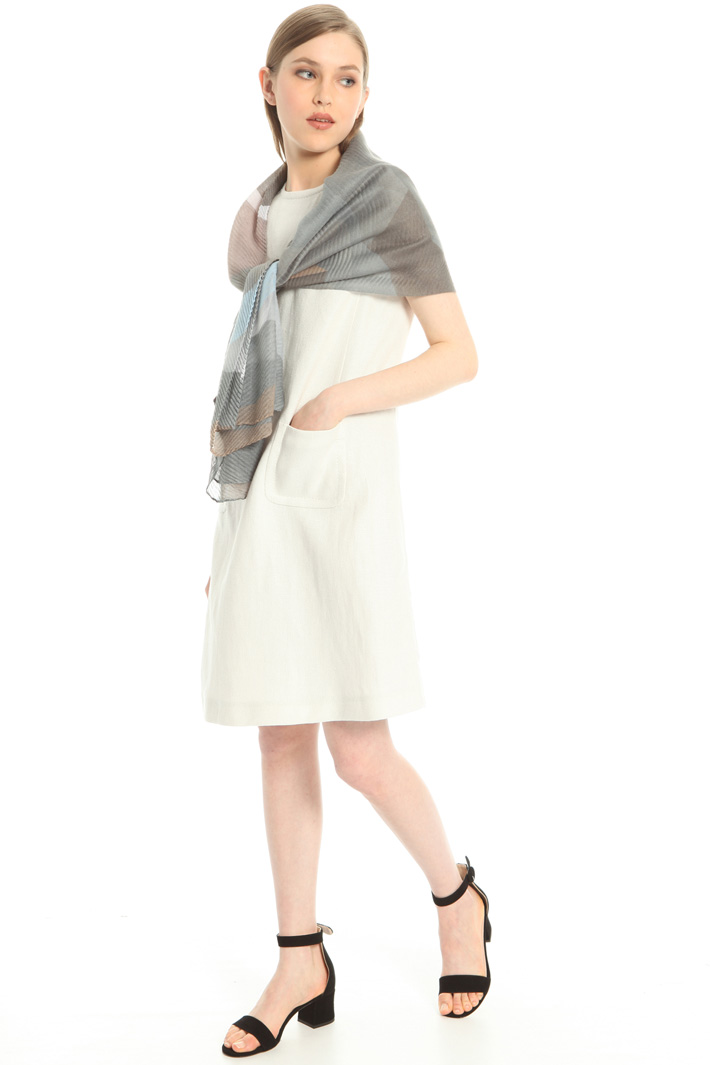 Wrinkled-effect stole Intrend Wrinkled-effect stole Intrend
