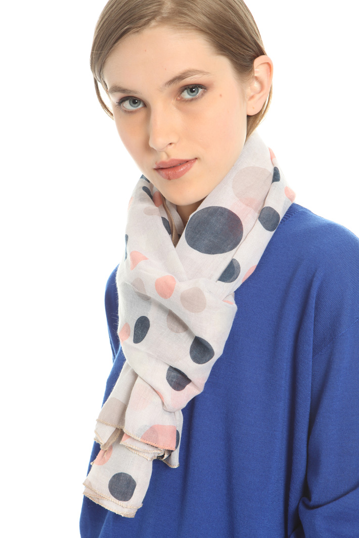 Fantasy print scarf Intrend Fantasy print scarf Intrend